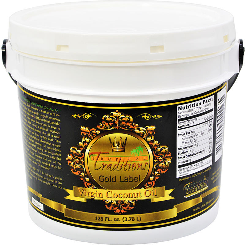 Virgin Coconut Oil - Gold Label - 1 Gallon
