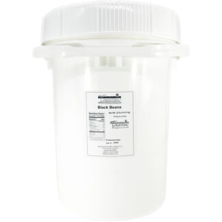 Black Beans 5 Gallon Life Latch® Screw Top Pail - 32 lb. (14.51 kg) (limit of 1)