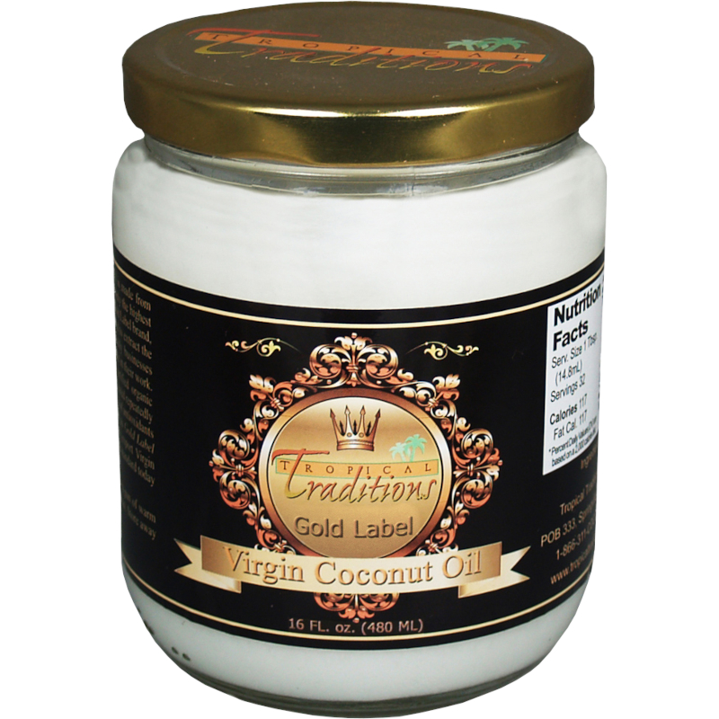 Virgin Coconut Oil - Gold Label - 1 Pint