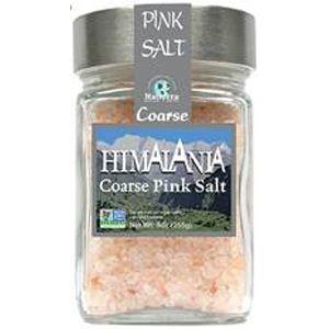 Himalayan Coarse Pink Salt in Glass Jar 9 oz.
