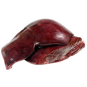 Pet Food - Grass-fed Bison Liver, approx. 1 lb. (6-liver minimum)