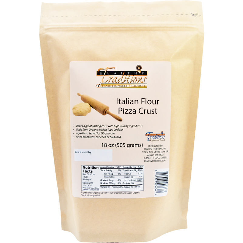 Italian Flour Pizza Crust Mix – 18 oz.