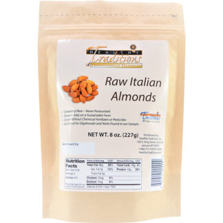 Raw Italian Almonds - 8 oz. Bag