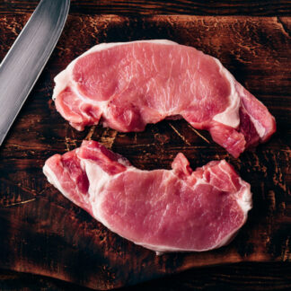 Pastured Pork Boneless Loin Chops, averages 1 lb. (Minimum of 4)