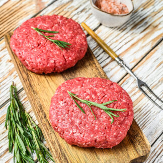 Grass-fed Ground Lamb Patties - 6 Patties per Package - approx. 1 lb. (4 pkg minimum)
