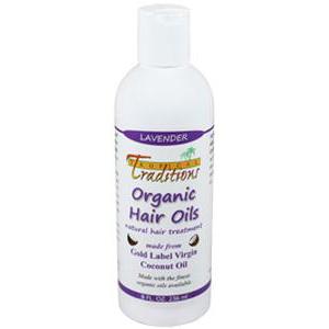 Coconut Oil Hair Oils - 8 oz. - Lavender
