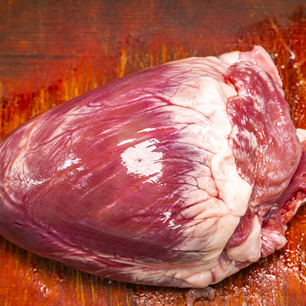 Pork Heart, approx. 1 lb. package (Minimum of 8 packages)