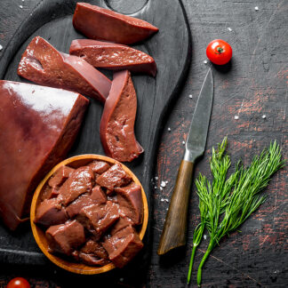 Pastured Pork Liver, approximately 1 lb. (Minimum of 8)