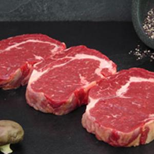 Grass-fed Bison Rib Eye Steak,  approx. 8 oz. (3-steak minimum)