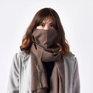 Scarf + 1 Filter, Jasper - Brown, Unisex