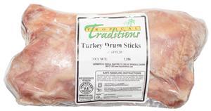 Turkey Drumsticks (2 per pkg) - 1 pkg / 2.7 – 3 lbs. (minimum 4 pkgs)
