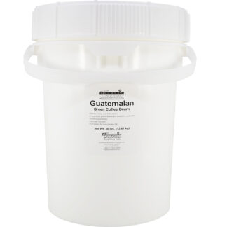 Guatemalan Green Coffee Beans 5 Gallon Life Latch® Screw Top Pail - 30 lb.