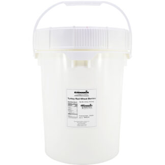 Heirloom Turkey Red Wheat Berries - 5 Gallon Life Latch® Screw Top Pail - 35 lb. (limit of 1)