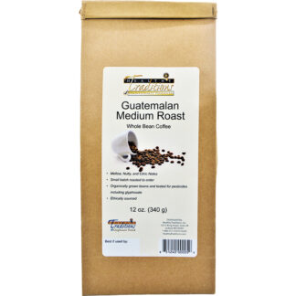 Guatemalan Medium Roast Whole Bean Coffee - 12 oz.