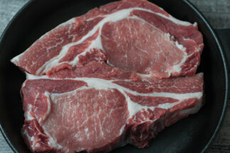 Pastured Pork Boneless Rib Chops, averages .42 lb. (Minimum of 10)