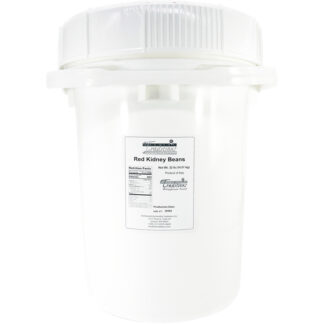 Red Kidney Beans 5 Gallon Life Latch® Screw Top Pail - 32 lb. (14.51 kg) (limit of 1)