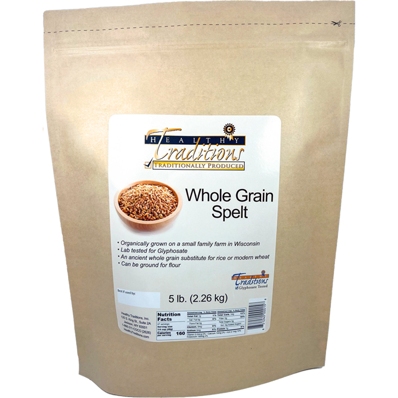 Ancient Grain Spelt - 5 lb. Bag