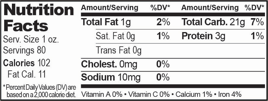 GMO-tested Whole Kernel Blue Corn – 5 lb. Bag - Image 2