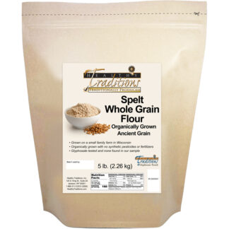 Spelt Whole Grain Flour - 5 lb. Bag