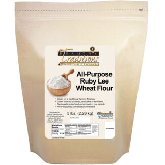 All-Purpose Ruby Lee Wheat Flour - 5 lb. Bag