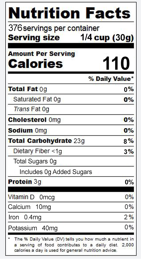 All-Purpose Ruby Lee Wheat Flour - 25 lb. Bag - Image 2