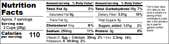 Hot and Spicy Popcorn - 7 oz. Bag - Image 2